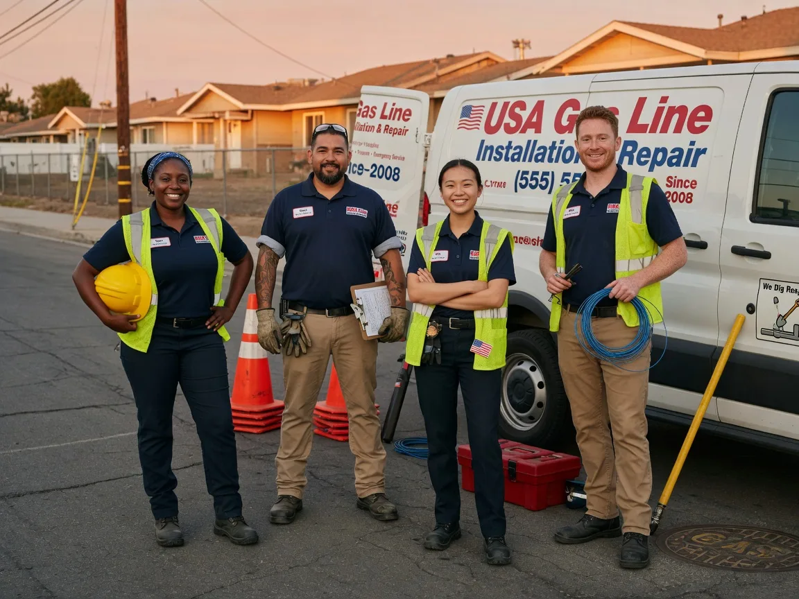 Gas Line Installation company in Bardolph, IL